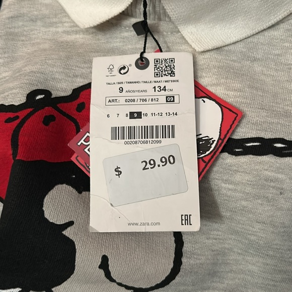 Girls Peanuts sweatshirt - Picture 7 of 7